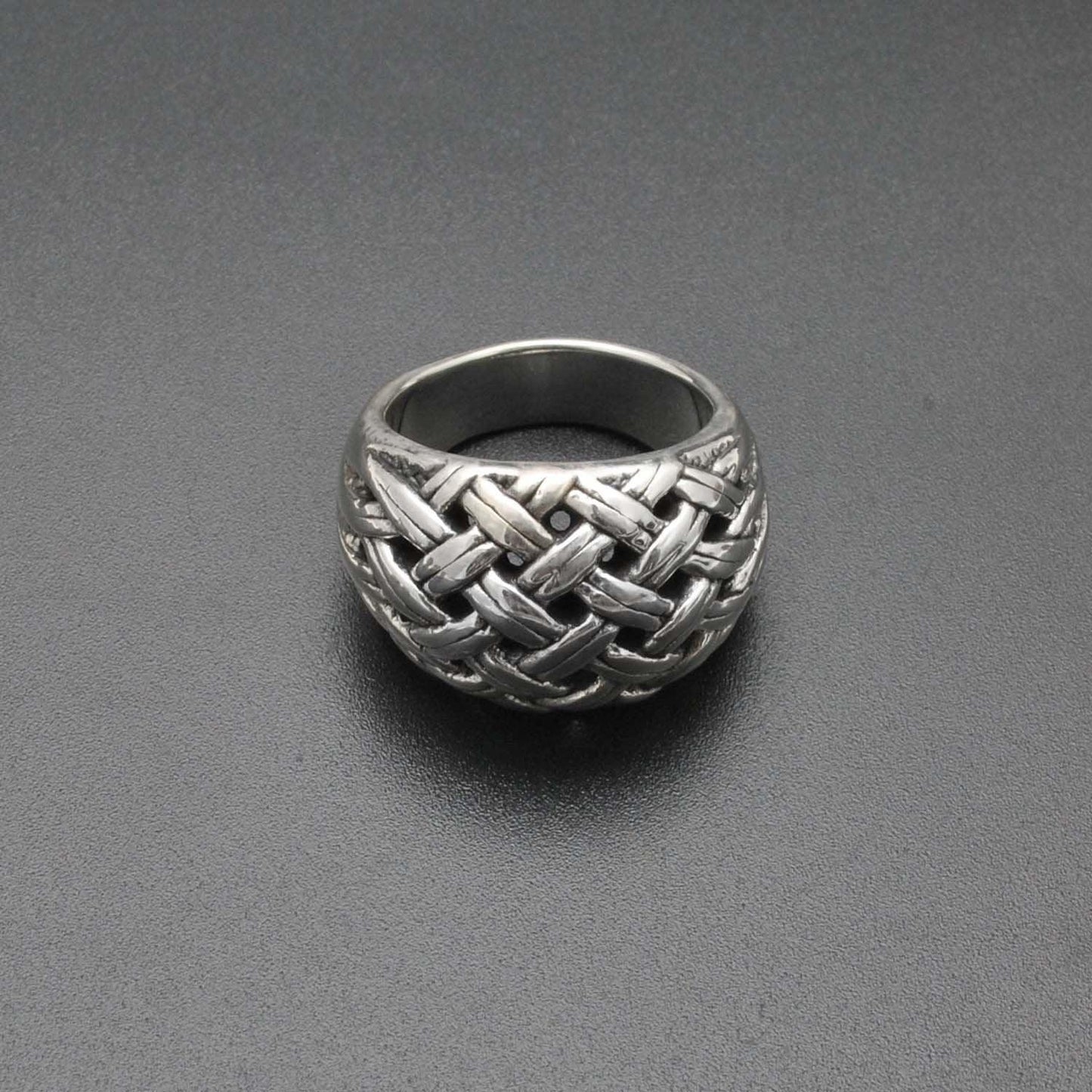 Dome Sterling Silver Men's Ring 10 - SAR Gems