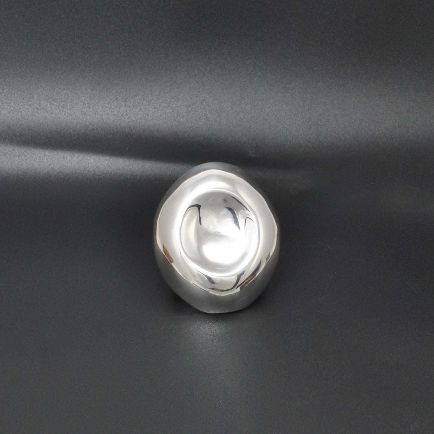 Long contemporary sterling silver ring - SAR Gems