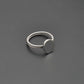925 Silver Signet Twisted Band Ring Size 9 - SAR Gems