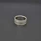 Solid 925 Silver Classic Wedding Bands Size 9 - SAR Gems