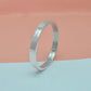 6mm & 8mm Wide Sterling Silver Unisex Bangle