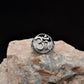 Silver Om Ring Size 10 Spiritual Jewelry - SAR Gems