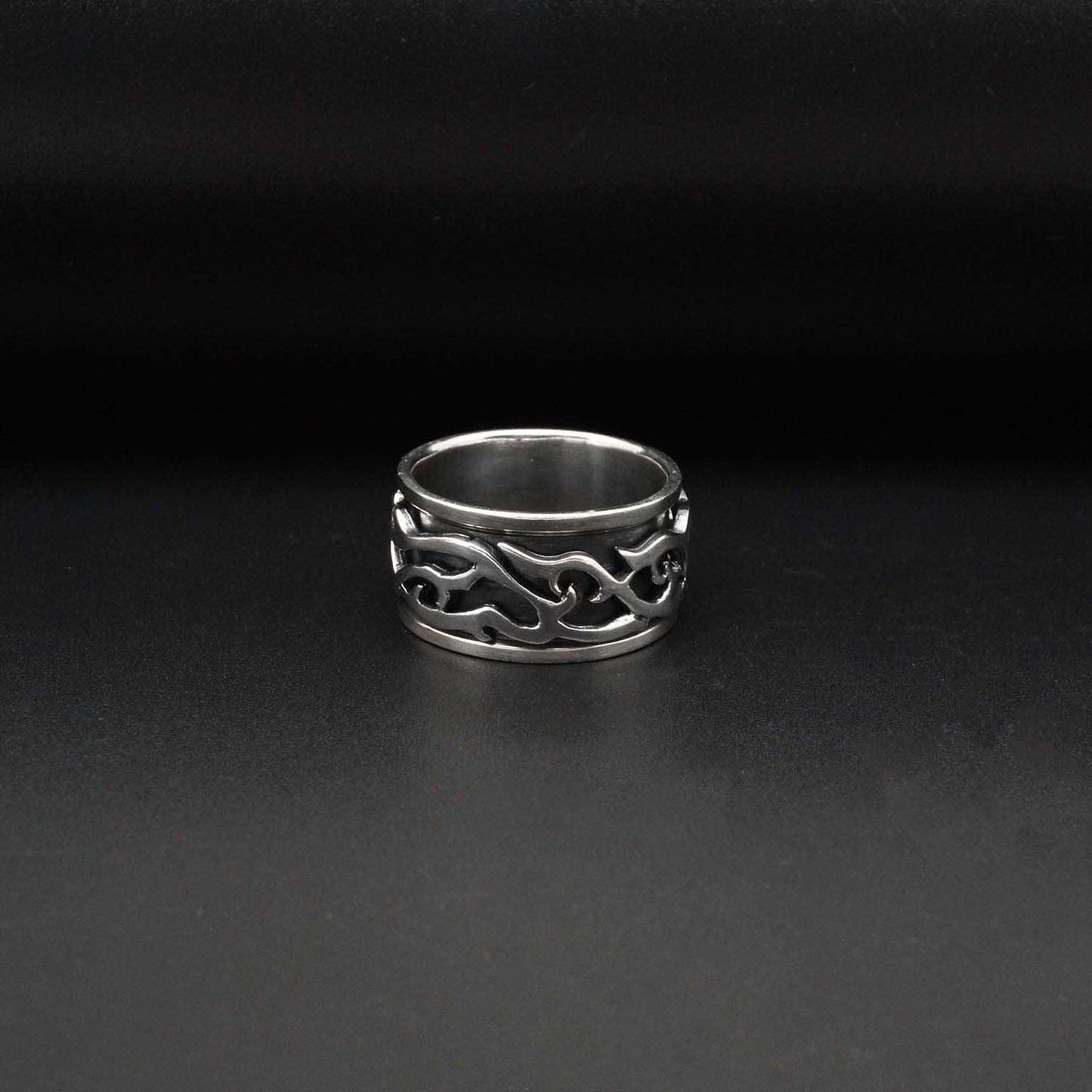 Sterling Silver Tribal Ring Band 10 - SAR Gems