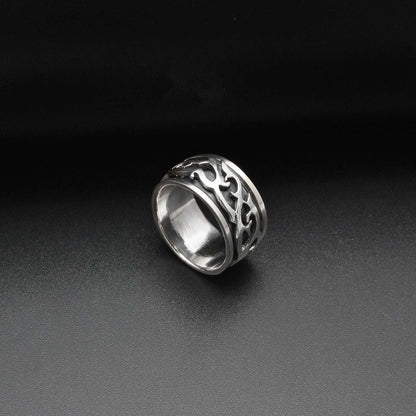 Sterling Silver Tribal Ring Band 10 - SAR Gems