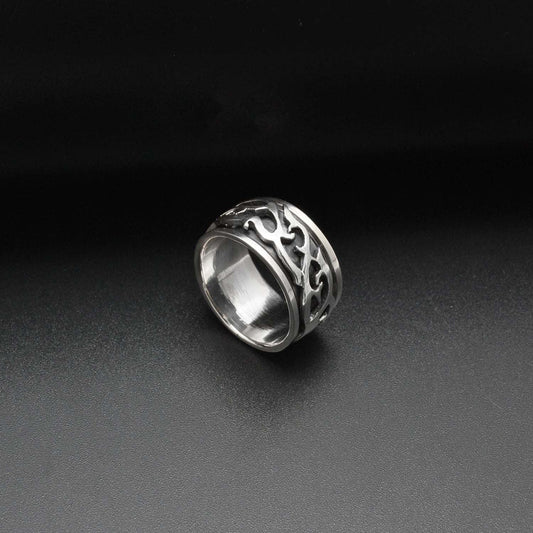 Sterling Silver Tribal Ring Band 10 - SAR Gems