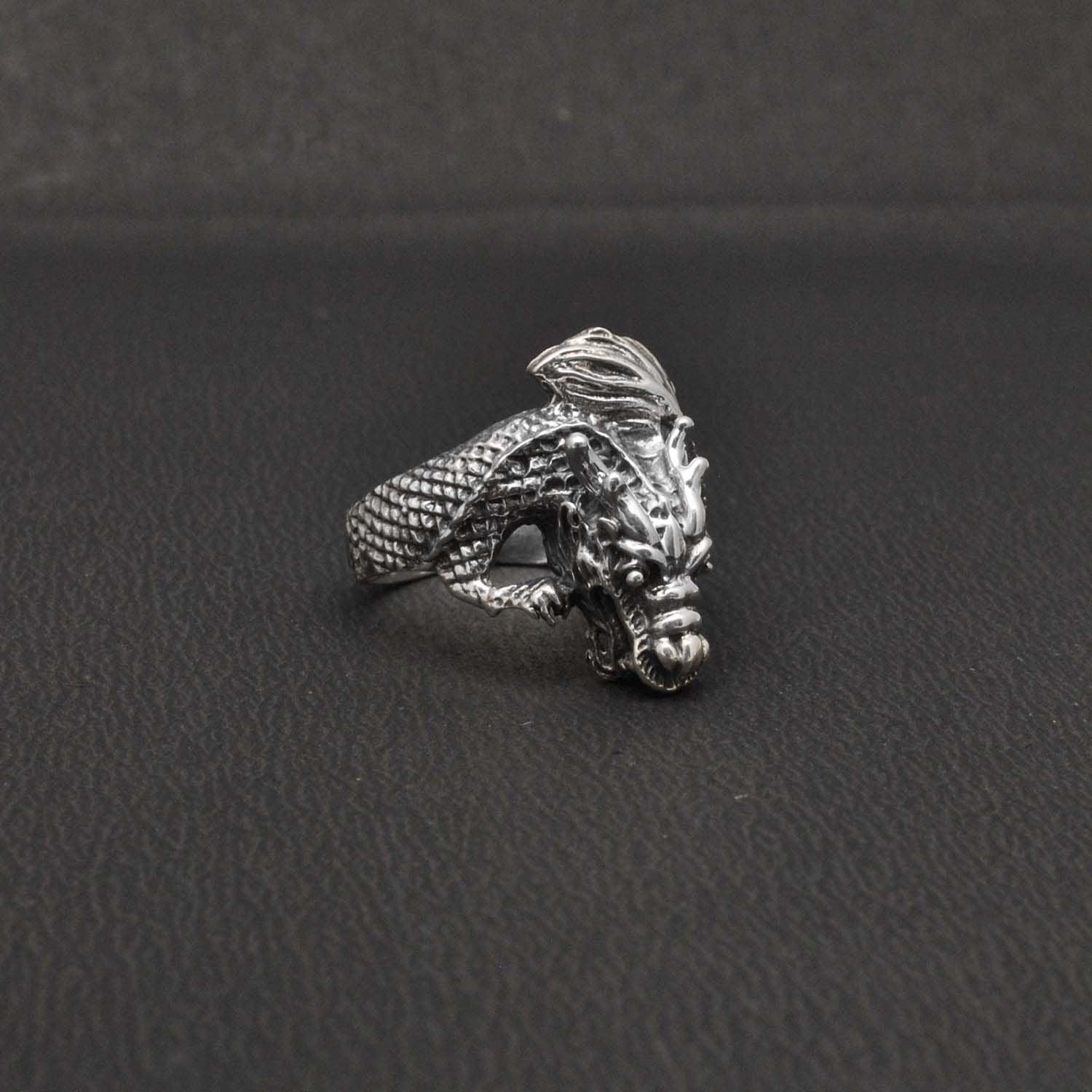 Sterling Silver Dragon Ring Size 9 Dragon Lovers! - SAR Gems