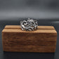 Silver Fierce Dragon Ring Size 9 - SAR Gems