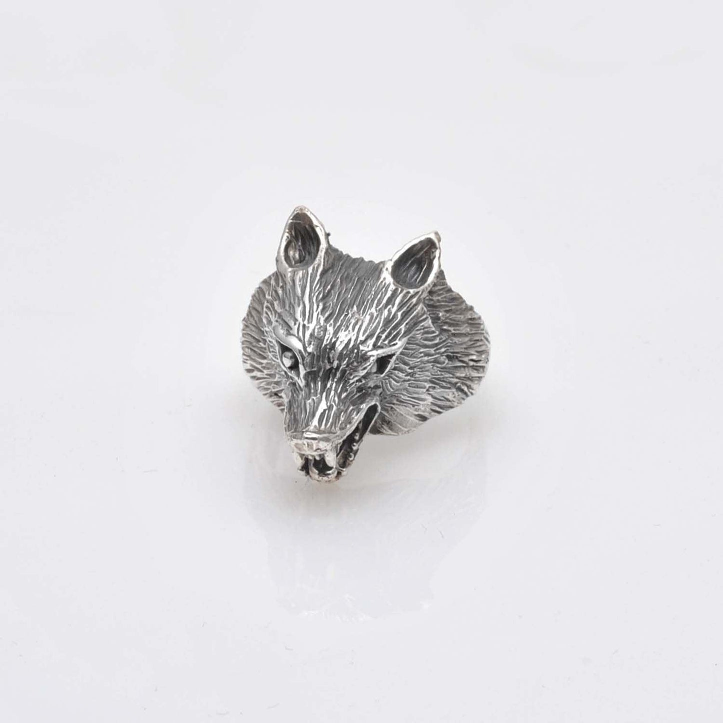 Animal Wolf Silver Ring Size 11 - SAR Gems
