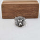 Roaring Lion Silver Ring Size 10 - SAR Gems