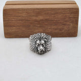 Roaring Lion Silver Ring Size 10 - SAR Gems