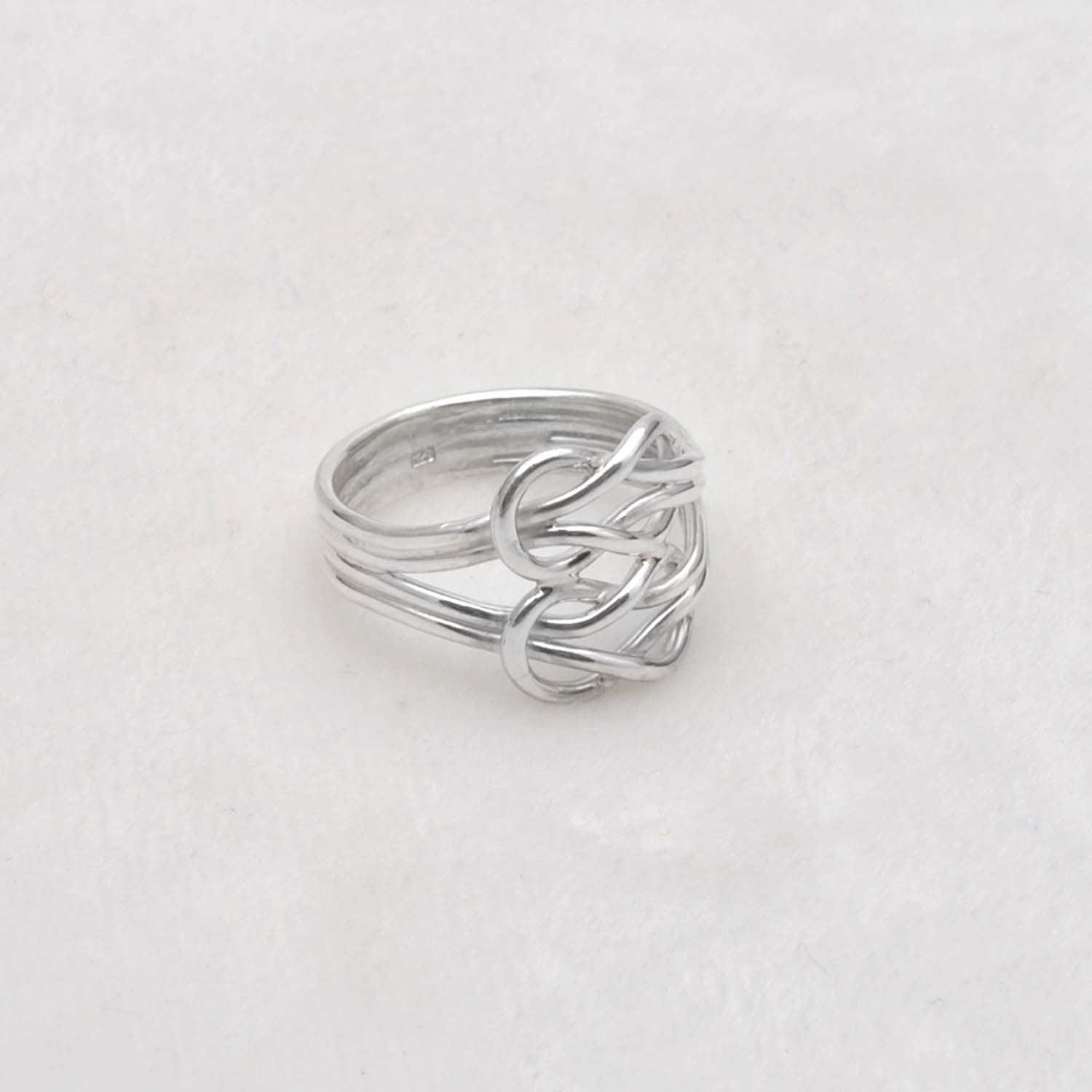 Celtic Trinity Knot Ring Size 9 - SAR Gems