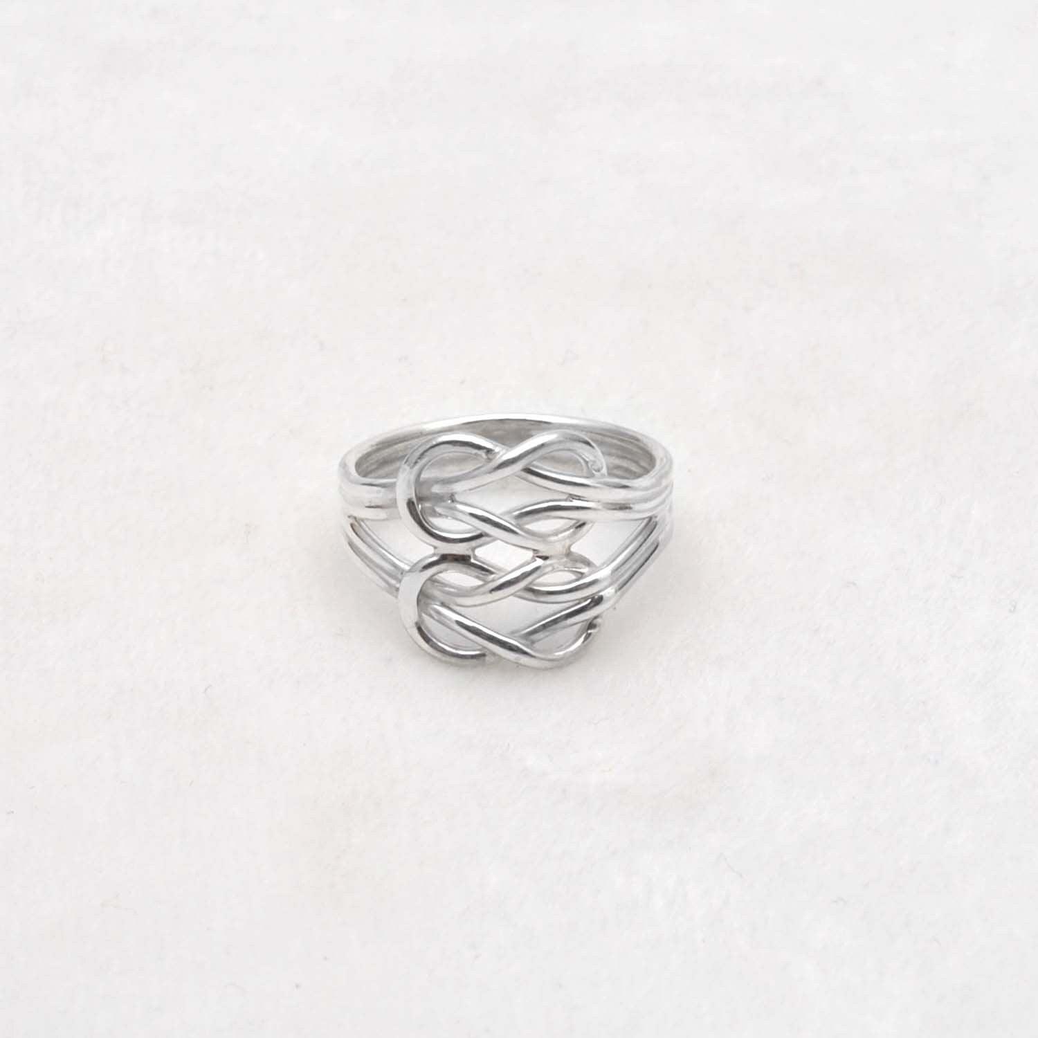 Celtic Trinity Knot Ring Size 9 - SAR Gems
