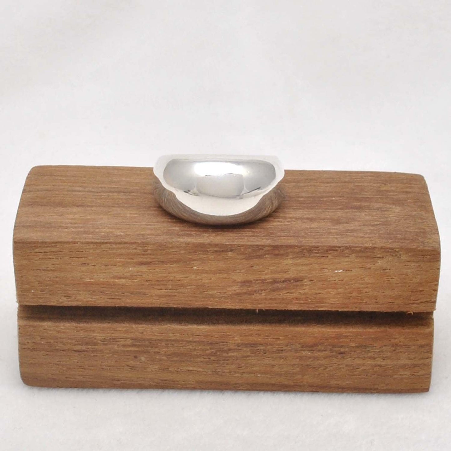 Dome Sterling Silver Ring Size 9 - SAR Gems