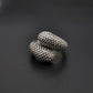 Sterling Silver Bypass Ring Size 8 - SAR Gems