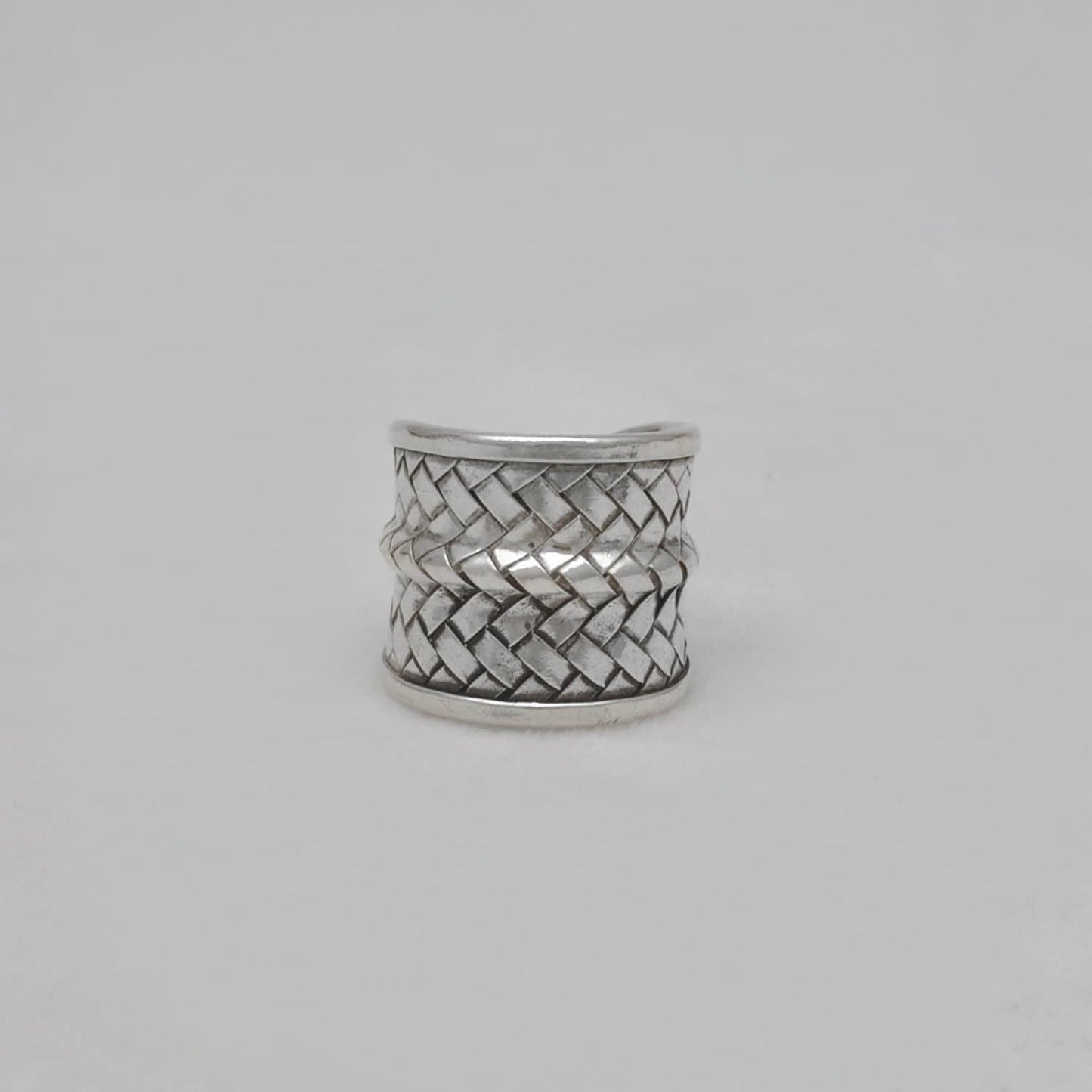 Sterling Silver Braided Ring Size 10 Weave Jewelry - SAR Gems