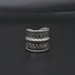 Sterling Silver Braided Ring Size 10 Weave Jewelry - SAR Gems