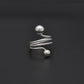 925 Sterling Silver Women Statement Ring Size 8 - SAR Gems