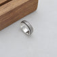 Tibetan Silver Spinner Ring Size 6 - SAR Gems