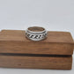 Style Waves Sterling Silver Spinner Ring 6 - SAR Gems