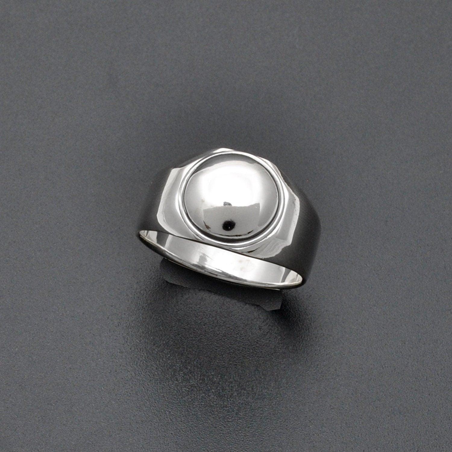925 Silver Men's Band Ring Size 11 Christmas Gift - SAR Gems