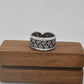 Oxidized Woven Men Women Size Ring 10 - SAR Gems