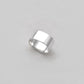 Square Solid Sterling Silver Band Ring Size 7 - SAR Gems