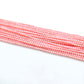 Pink Coral Plain Round Gemstone Beads 12.5" Strand - SAR Gems