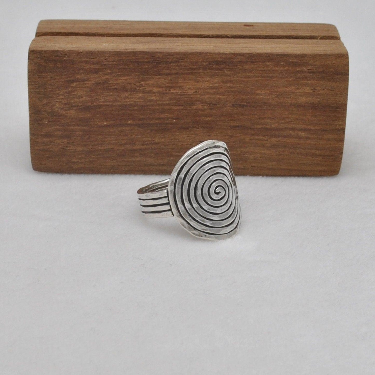 Chunky Sterling Silver Ring Size 10 - SAR Gems