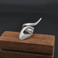 Sterling Silver Chunky Wrap Women Ring Size 7 - SAR Gems