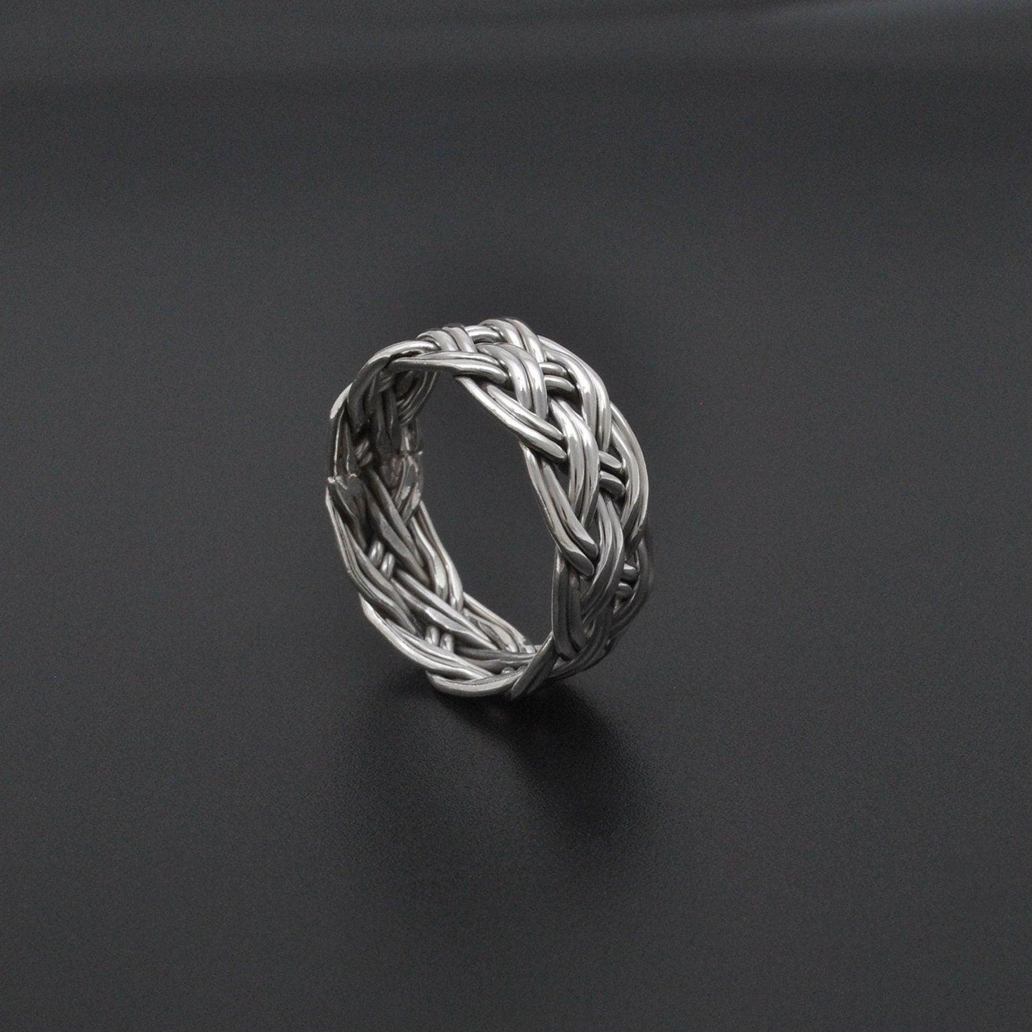 Braided Knot Eternity Band Size 10 - SAR Gems