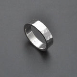 Hammered band Sterling silver ring size 6,9,10 - SAR Gems