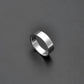 Sterling Silver Plain Wide Band Ring 8/9 - SAR Gems