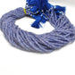 Natural Tanzanite Rondelle Faceted Gemstone Beads 4mm 16" Strand