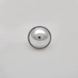 925 Silver Chunky Dome Ring Size 6 - SAR Gems