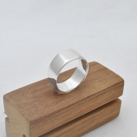 Silver Signet Ring Size 12 Christmas Gift - SAR Gems