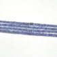 Natural Tanzanite Rondelle Faceted Gemstone Beads 4mm 16" Strand