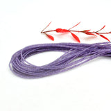 Natural Purple Amethyst Faceted Rondelle  Gemstone Beads Strand