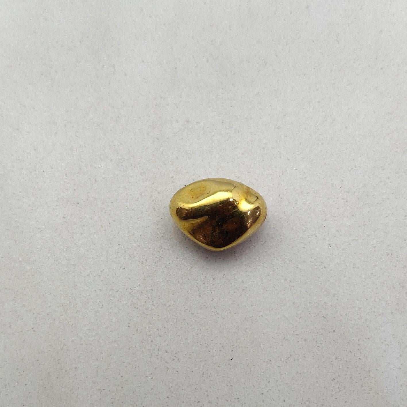 Solid 18k Yellow Gold Spacer Bead