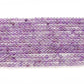 Natural Amethyst Round Beads, 4-4.5mm – 15" Strand, Smooth Gemstone Beads for Necklace & Bracelet Making