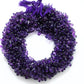 Natural Amethyst Drop Beads, 3x6-7x11mm Mixed Size, 16-Inch Strand for Necklace & Bracelet Making