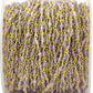 Artisan 925 Silver Gold Rosary Chain - Amethyst 2mm