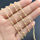 Radiant Rosary Chain - Pearl 925 Silver 2mm