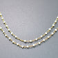 925 Silver Gold Rosary Chain with Chalcedony - 2mm #3