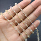 Quartz Rosary Chain - 925 Silver Gold, #2
