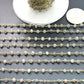 Classic Labradorite Rosary Chain in 925 Silver Gold - 3.50mm