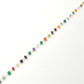 Handmade 925 Silver Rosary Chain - Multi Stone 3.50mm