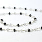 Gorgeous Rosary Chain - Spinel 925 Silver Gold