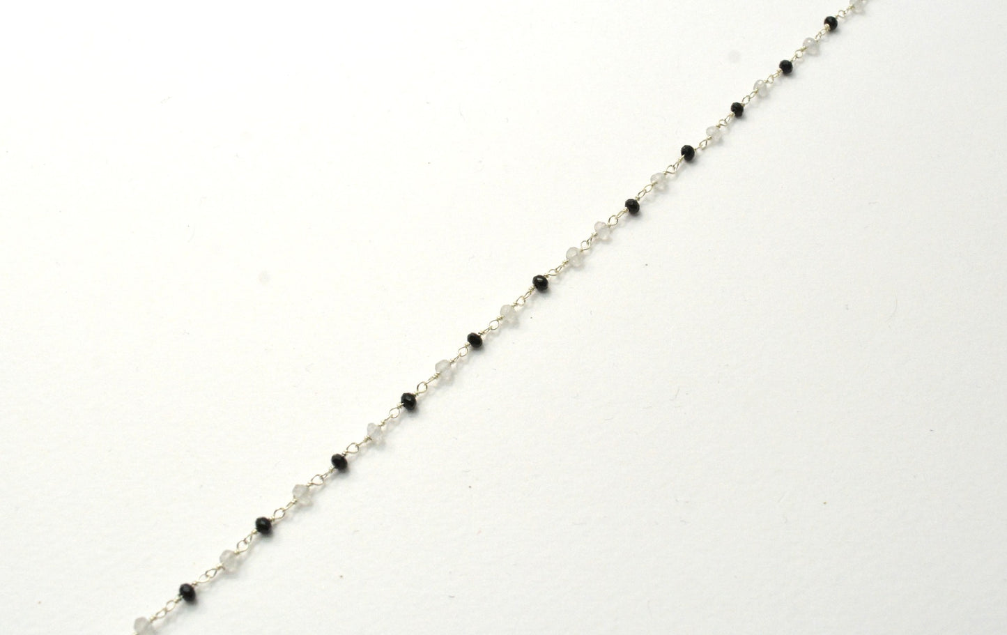 Gorgeous Rosary Chain - Spinel 925 Silver Gold