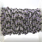 925 Silver Gold Rosary Chain with Amethyst - 3mm