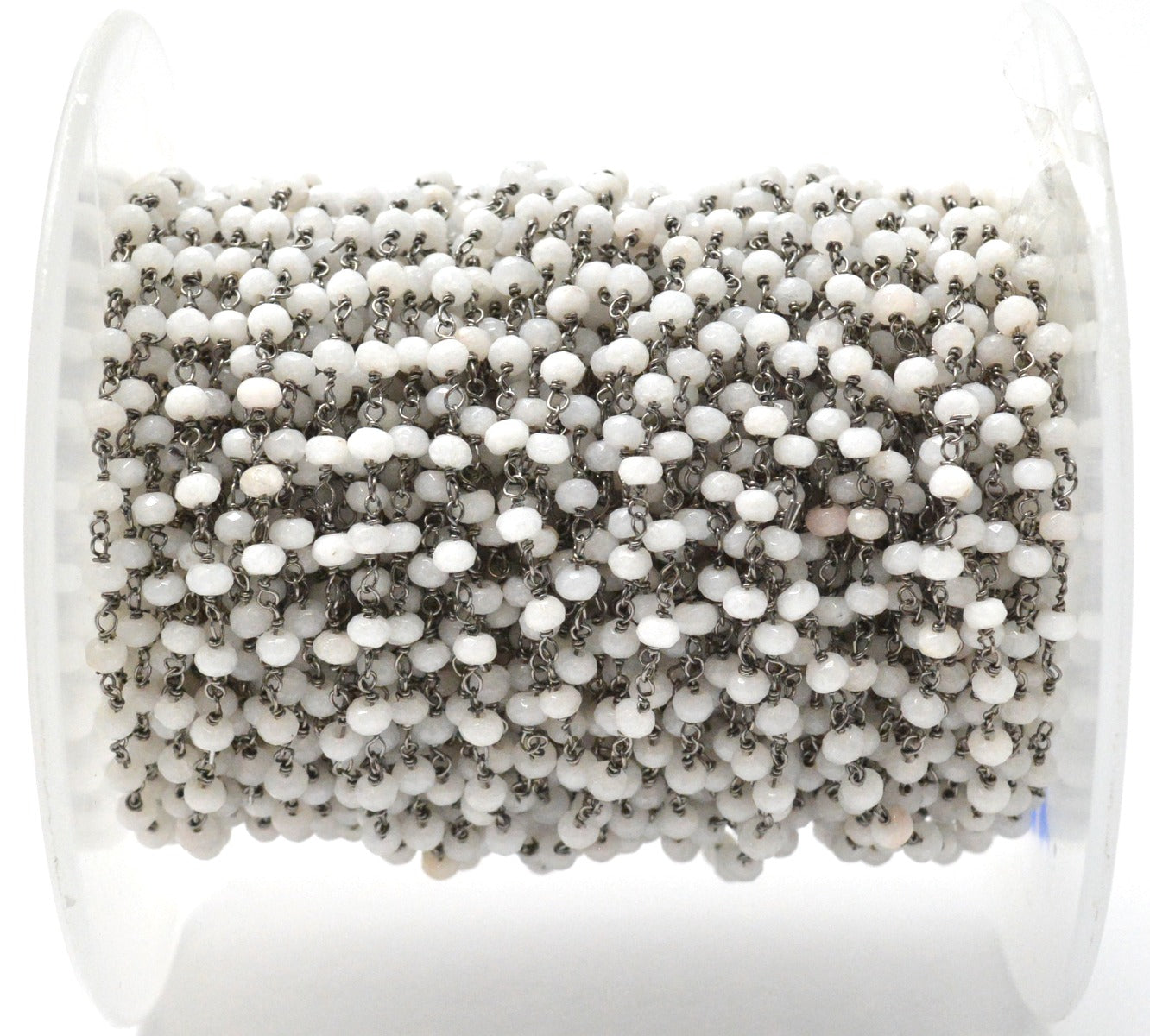 Artisan Rosary Chain - Quartz 925 Gold Silver 3.00mm